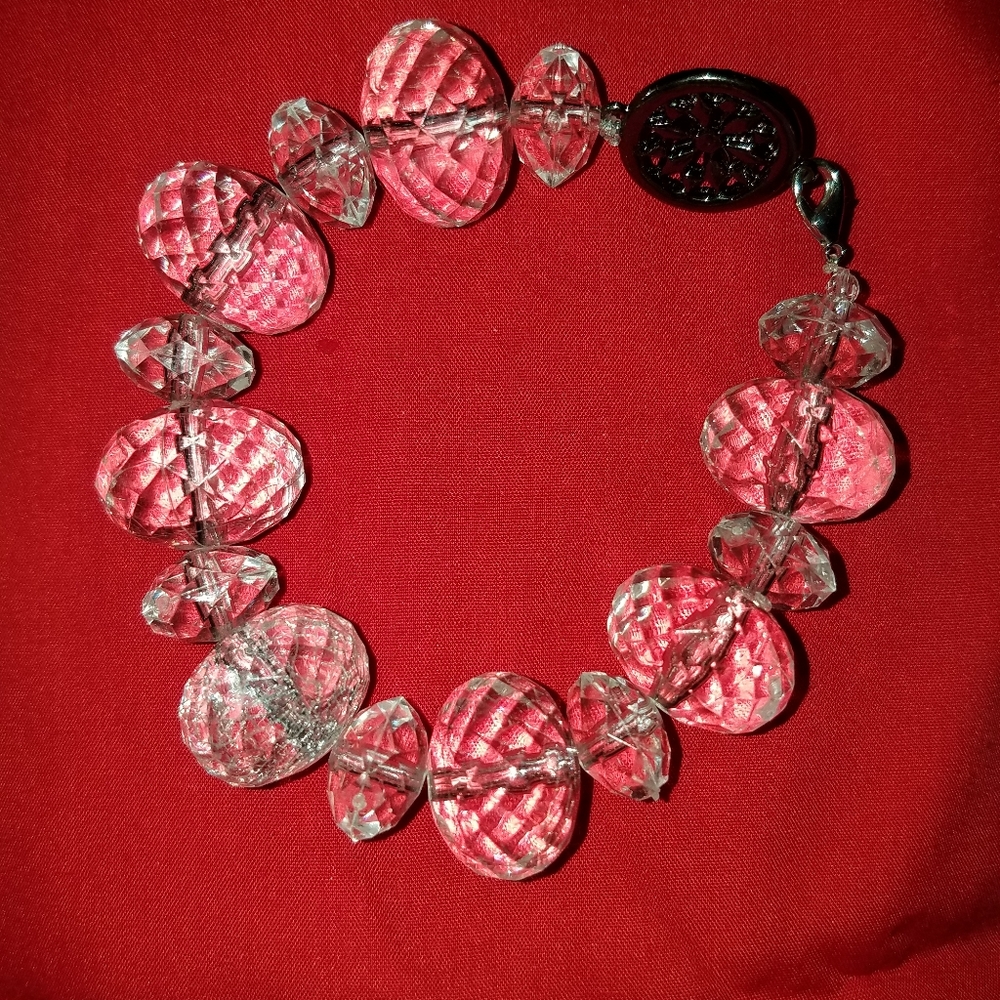 A crystal bracelet